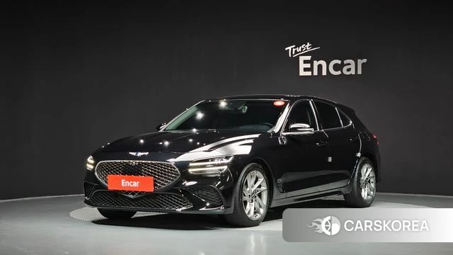 Genesis The New G70 Shooting Brake 2022 Черный из Кореи