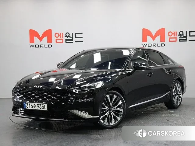 Kia K8 2021 Черный из Кореи