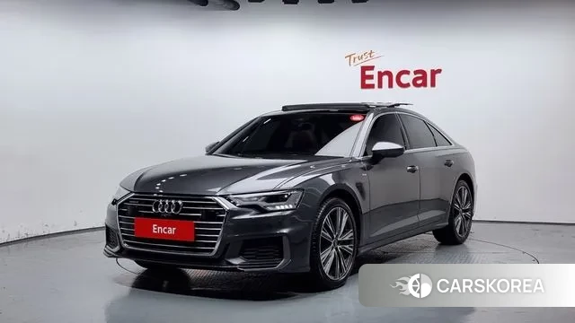Audi A6 (C8) 2022 Серый из Кореи