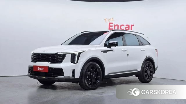 Kia The New Sorento 4th Generation 2024 Белый из Кореи