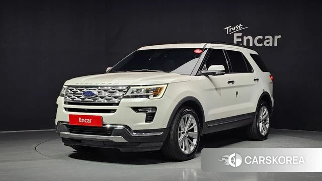 Ford Explorer 2018 Белый из Кореи