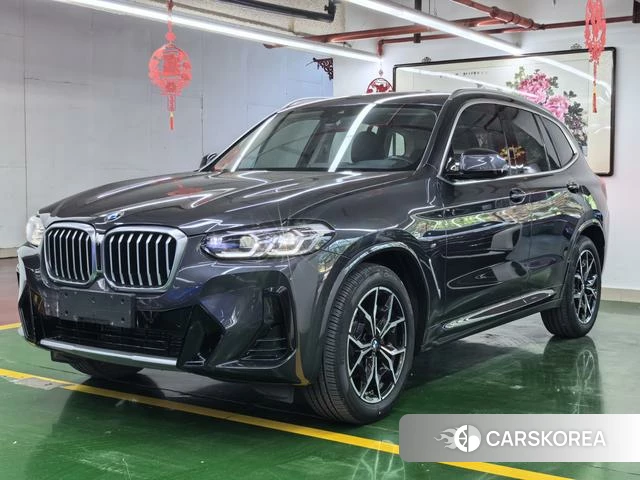 BMW X3 2022 Темно-серый из Китая