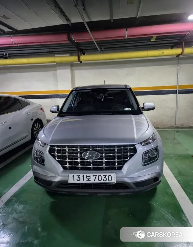 Hyundai Venue 2021 Серебряный из Кореи