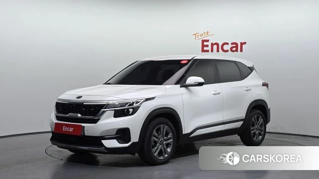 Kia Seltos 2021 Белый из Кореи