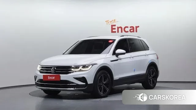 Volkswagen Tiguan second Generation 2023 Белый из Кореи