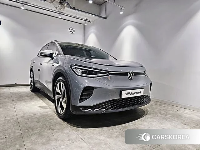 Volkswagen ID.4 2023 Серый из Кореи