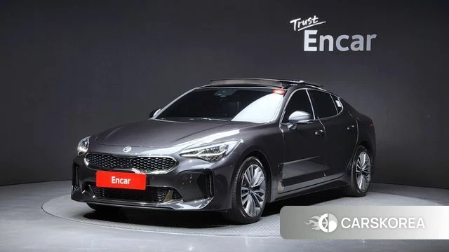 Kia Stinger 2019 Серый из Кореи