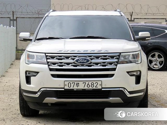 Ford Explorer 2018 Белый из Кореи