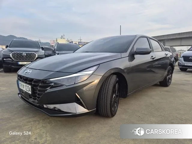 Hyundai Avante (CN7) 2023 Серый из Кореи