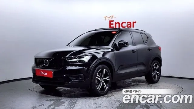 Volvo XC40 2020 Черный из Кореи