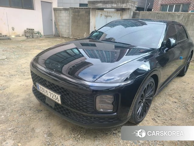 Hyundai Grandeur Hybrid (GN7) 2022 Черный из Кореи