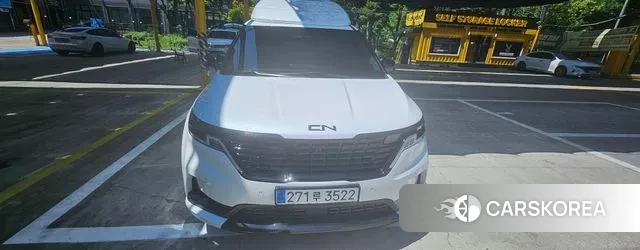 Kia Carnival 4th generation 2021 Белый из Кореи