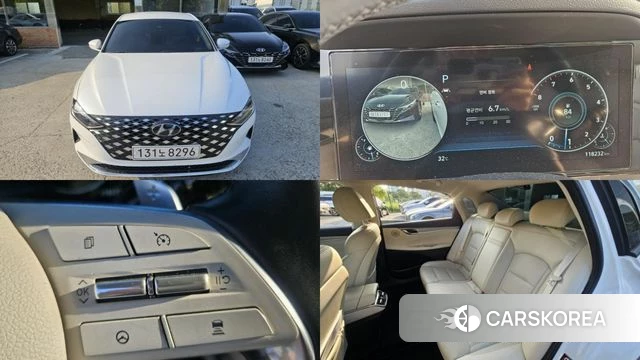 Hyundai The New Grandeur IG 2021 Белый из Кореи