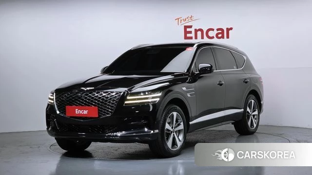 Genesis GV80 2021 Черный из Кореи