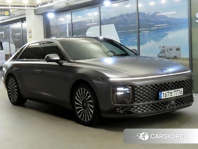 Hyundai Grandeur (GN7) 2023 Белый из Кореи