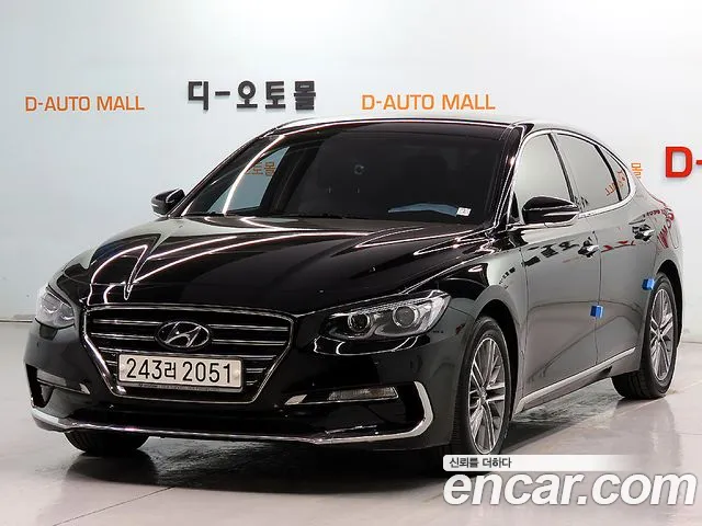 Hyundai Grandeur IG 2019 Черный из Кореи