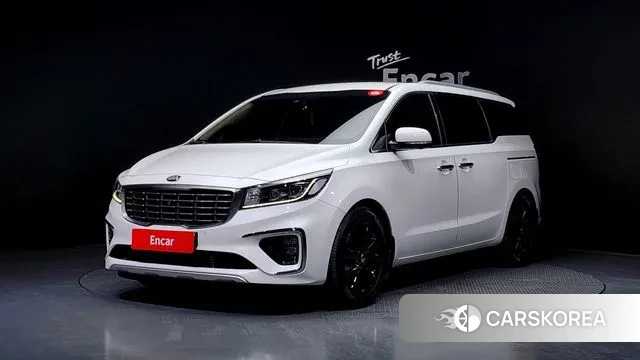 Kia The New Carnival 2018 Белый из Кореи