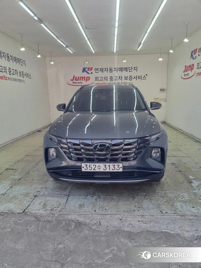 Hyundai Tucson Hybrid (NX4) 2021 Серый из Кореи
