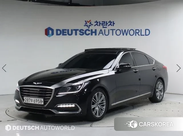 Genesis G80 2018 Черный из Кореи