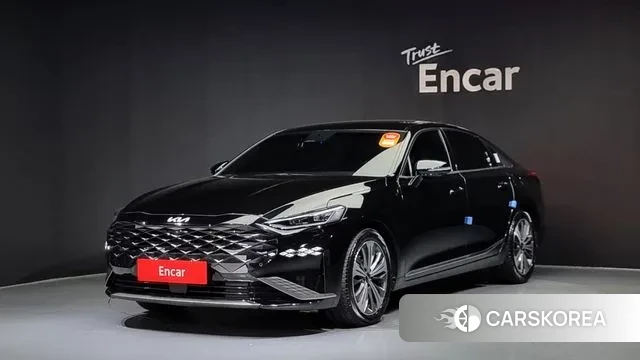 Kia K8 Hybrid 2022 Черный из Кореи