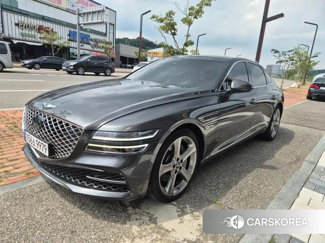 Genesis G80 (RG3) 2021 Черный из Кореи