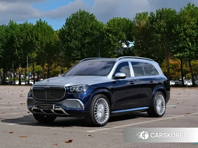 Mercedes-Benz GLS - Class X167 2022 Серебряный двухцветный из Кореи