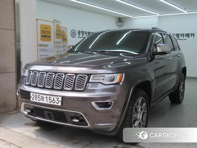 Jeep Grand Cherokee 2019 Серый из Кореи