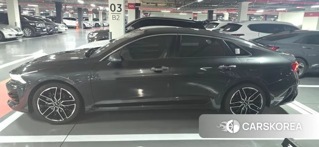 Kia K5 3rd generation 2022 Серый из Кореи