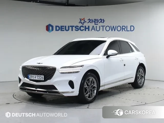 Genesis GV70 2021 Белый из Кореи