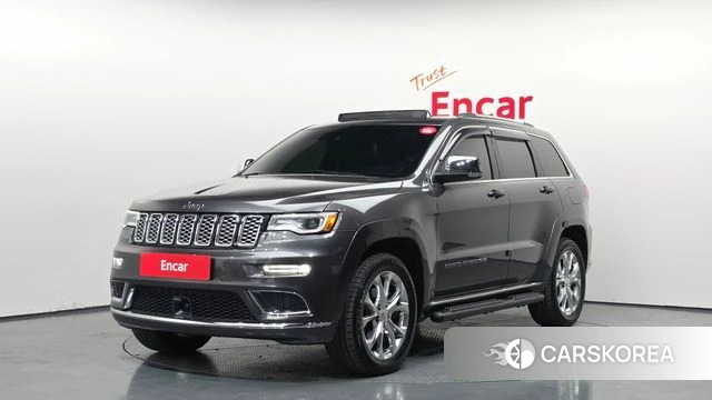 Jeep Grand Cherokee 2019 Серый из Кореи