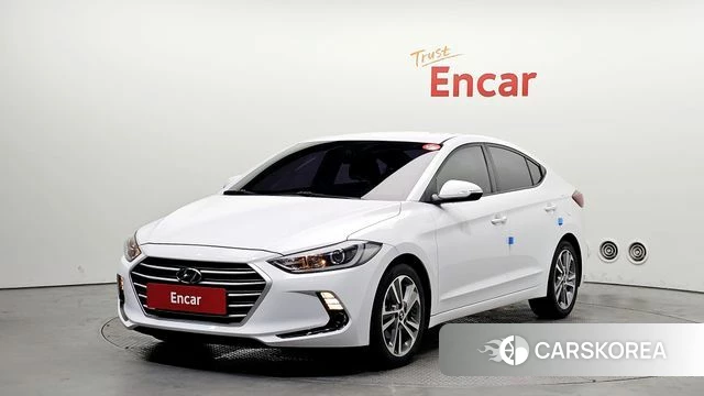 Hyundai Avante AD 2018 Белый из Кореи