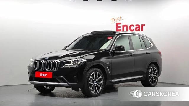 BMW X3 (G01) 2021 Черный из Кореи