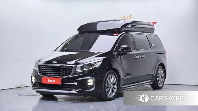 Kia The New Carnival 2018 Черный из Кореи