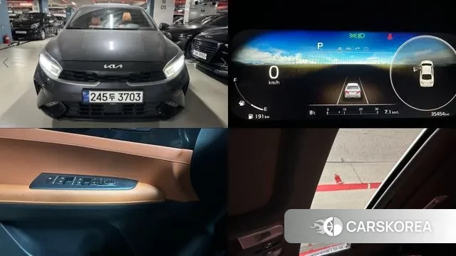 Kia The New K3 2nd generation 2021 Серый из Кореи