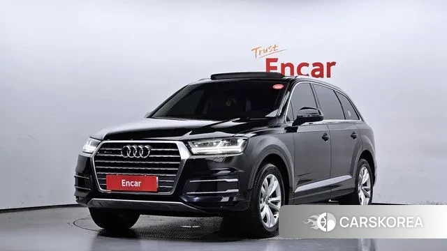 Audi Q7 (4M) 2019 Черный из Кореи