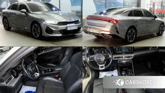 Kia K5 3rd generation 2021 Серебряный из Кореи