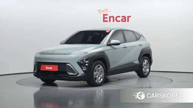 Hyundai Kona (SX2) 2023 Небесно-голубой из Кореи