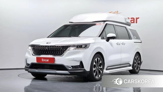 Kia Carnival 4th generation 2021 Белый из Кореи