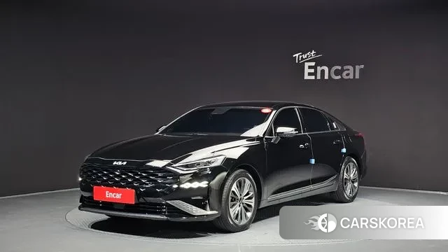 Kia K8 Hybrid 2022 Черный из Кореи