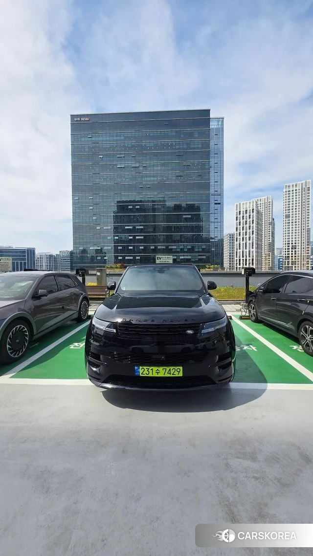 Land Rover Range Rover Sport 3rd Generation 2025 Черный из Кореи