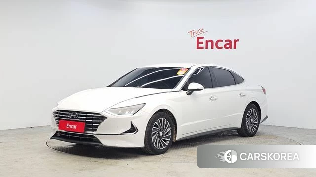 Hyundai Sonata Hybrid (DN8) 2022 Белый из Кореи
