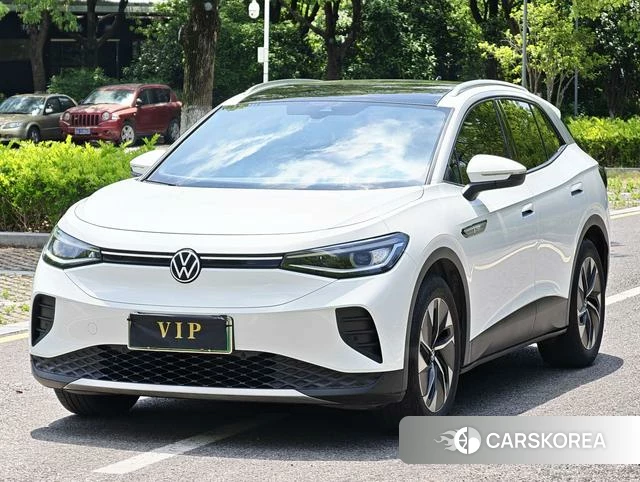 Volkswagen ID.4 CROZZ 2024 Белый из Китая