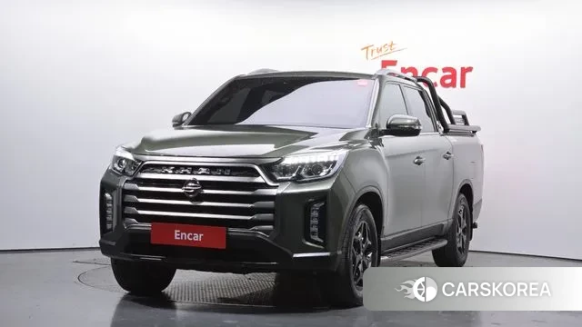 Ssangyong The New Rexton Sports Cannes 2022 Темно-зеленый из Кореи