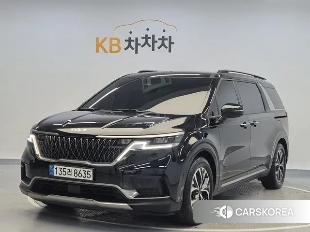 Kia Carnival 4th generation 2021 Черный из Кореи