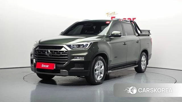 Ssangyong The New Rexton Sport 2023 Зеленый из Кореи