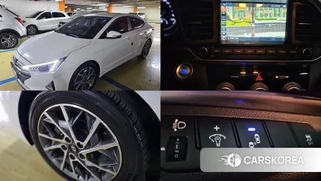 Hyundai The New Avante AD 2019 Белый из Кореи