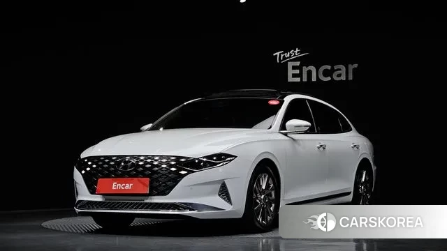 Hyundai The New Grandeur IG Hybrid 2020 Белый из Кореи