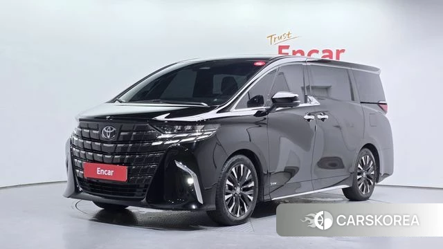 Toyota Alphard 4th Generation 2023 Черный из Кореи