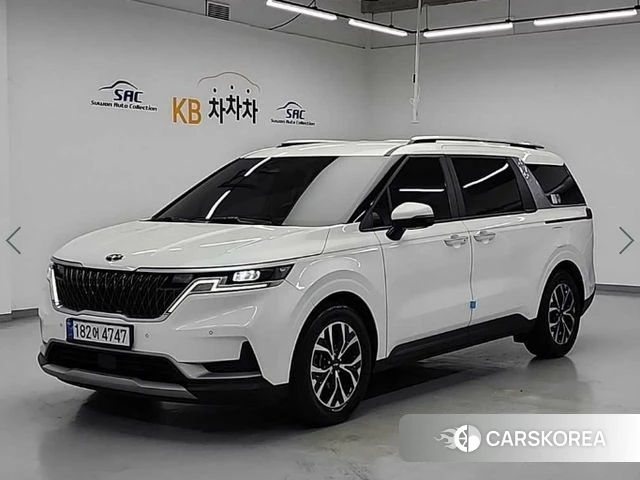 Kia Carnival 4th generation 2021 Белый из Кореи