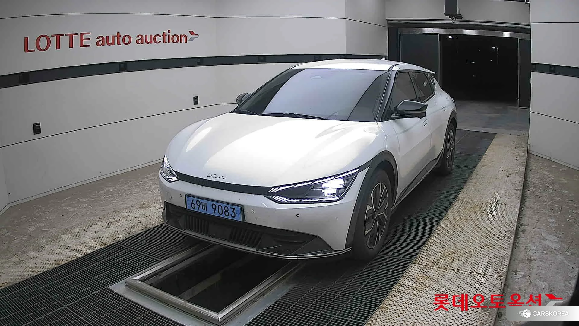 Kia EV6 2022 Белый из Кореи